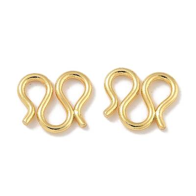 Brass S-Hook Clasps