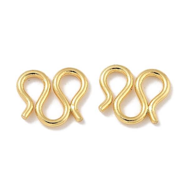 Brass S-Hook Clasps