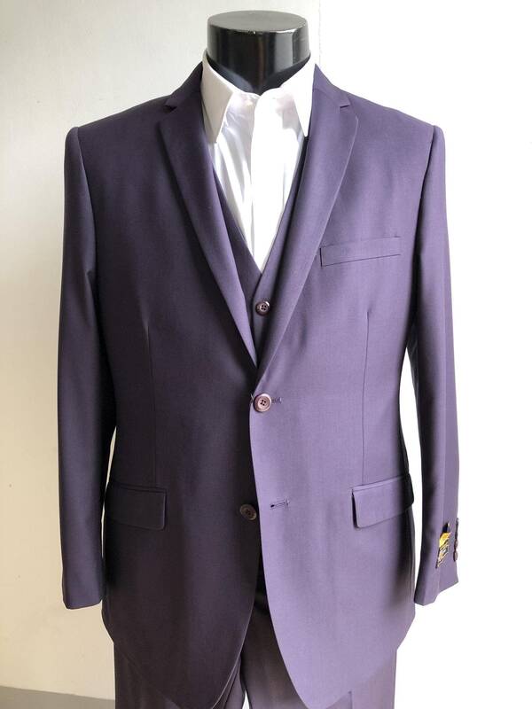 Mens Plum Suits Downtown Los angeles - Suits LA $149