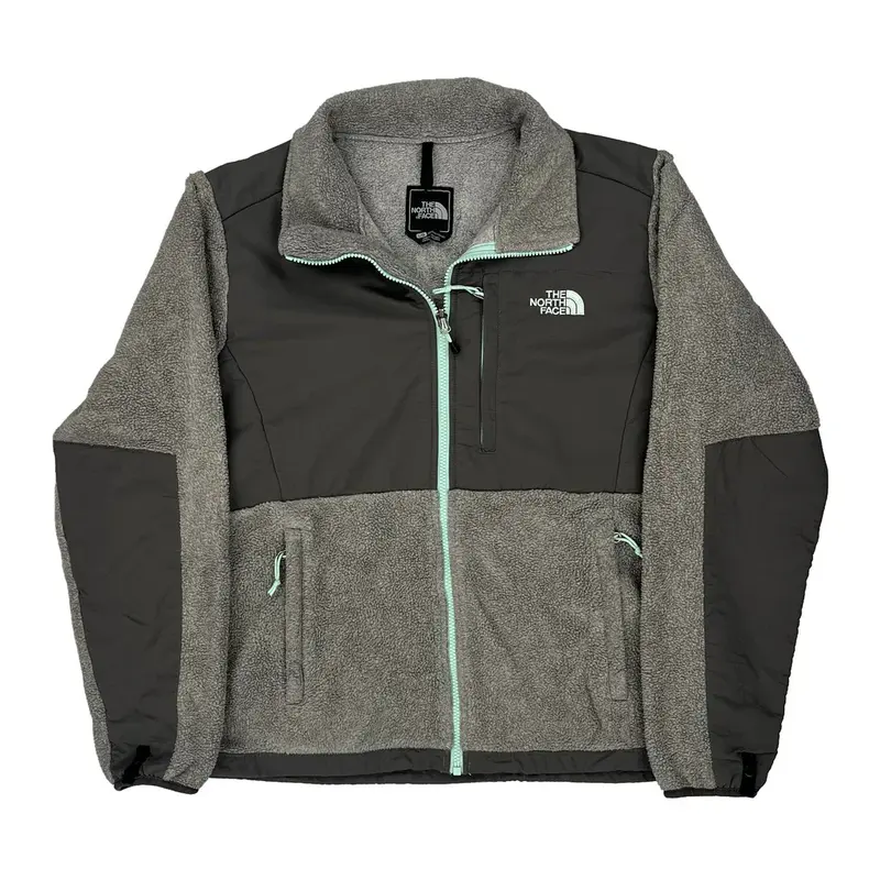 The North Face Fleece Jacket - Large Grey Polyester
