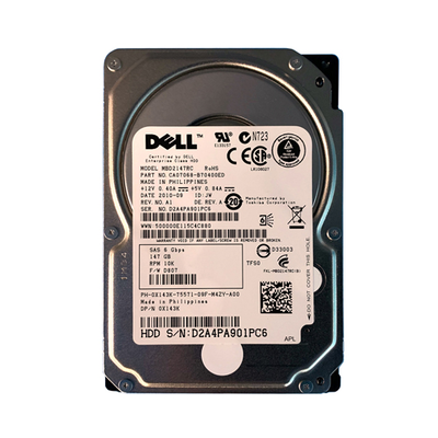 X143K Dell 146GB 6Gb/s SAS 10000 2.5-Inch Hard Drive