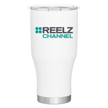 24 Customized 28 oz Summit - Powder - Matte White - Vacuum ...