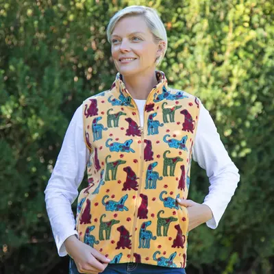 Festival Pets Fleece Vest - Cat - 1X