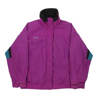 Columbia Jacket - Large Purple Polyester