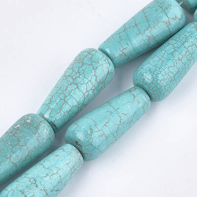 Natural Howlite Beads Strands
