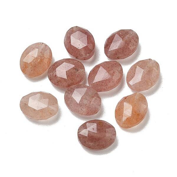Natural Strawberry Quartz Beads