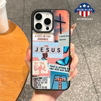 Premium Magnetic Case for iPhone11/12/13/14/15/16/promax Religious poster style collage  cased MagSafe Ready,Anti-Fall,Ultra-...