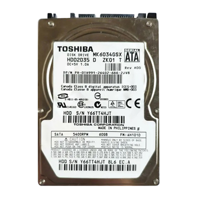 0TH991 Dell 60GB 5400RPM SATA 1.5Gb/s 8MB Cache 2.5-Inch Hard Drive