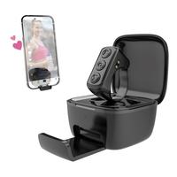 Xring Scrolling Ring Bluetooth Remote Control with A Phone Stand,Remote for Selfie,Video Record,Music Control,ebook for iPhon...