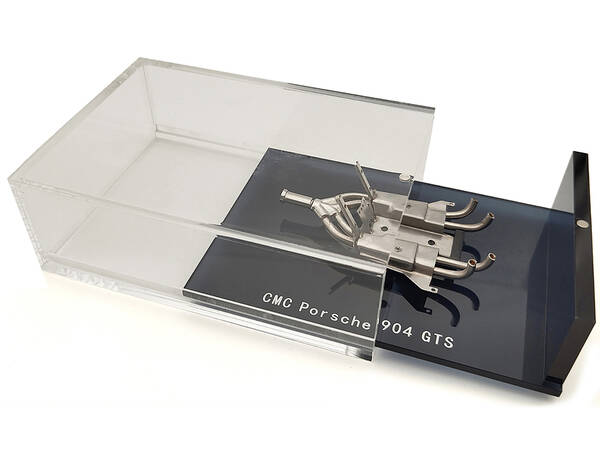 Sebring Exhaust for Porsche 904 Carrera GTS with Display Case 1/18 Diecast Model by CMC