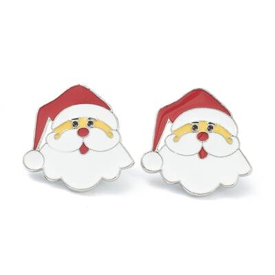 Christmas Themed Alloy Enamel Brooches