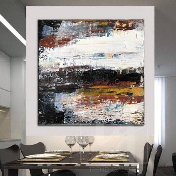 Large Colorful Abstract Artwork Large Abstract Canvas Art Wall Abstract Painting | GRAVITY FALL