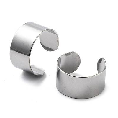 Non-Tarnish 304 Stainless Steel Cuff Rings