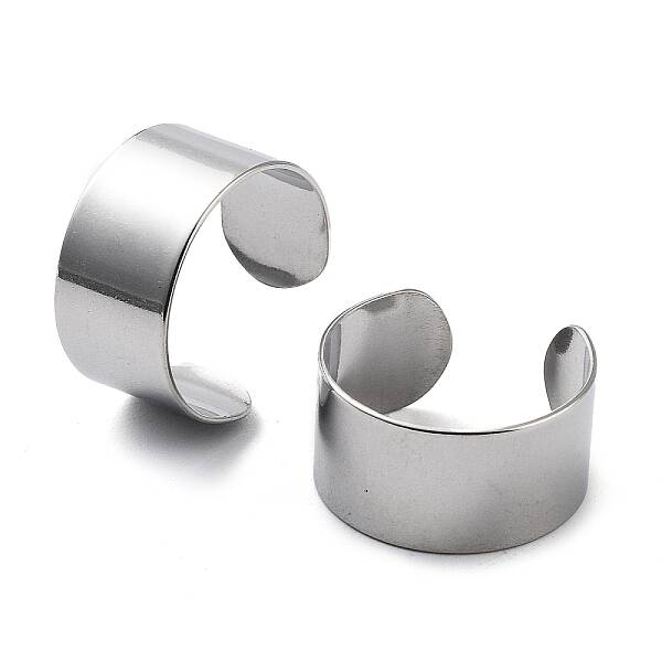 Non-Tarnish 304 Stainless Steel Cuff Rings