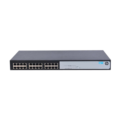 JD986BR#ACC HP OfficeConnect 1410 Series 1410-24-R 24 x 10/100Base-TX RJ-45 Ports Layer 2 Unmanaged Fast Ethernet Network Swi...