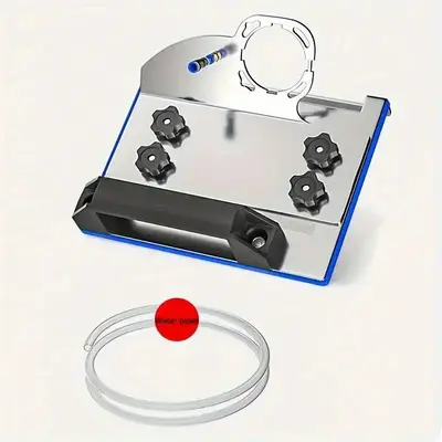 Angle Grinding Beveling Attachment with Water Pipe, 45° Bracket Angle Grinding Beveling Attachment, Professional Power Tool...