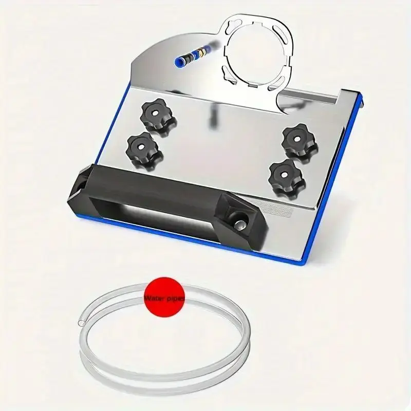 Angle Grinding Beveling Attachment with Water Pipe, 45° Bracket Angle Grinding Beveling Attachment, Professional Power Tool...