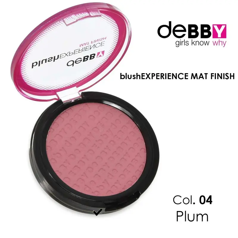 Debby Blush Experience Matte Finish 04 Plum