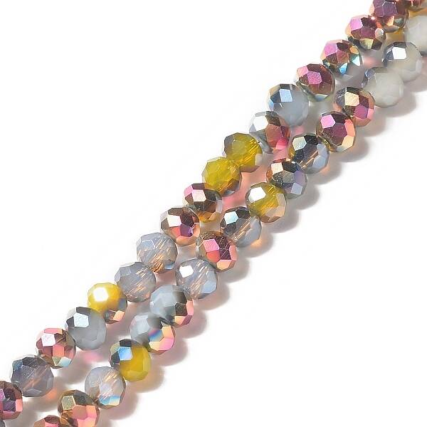 Electroplated Glass Beads Strands