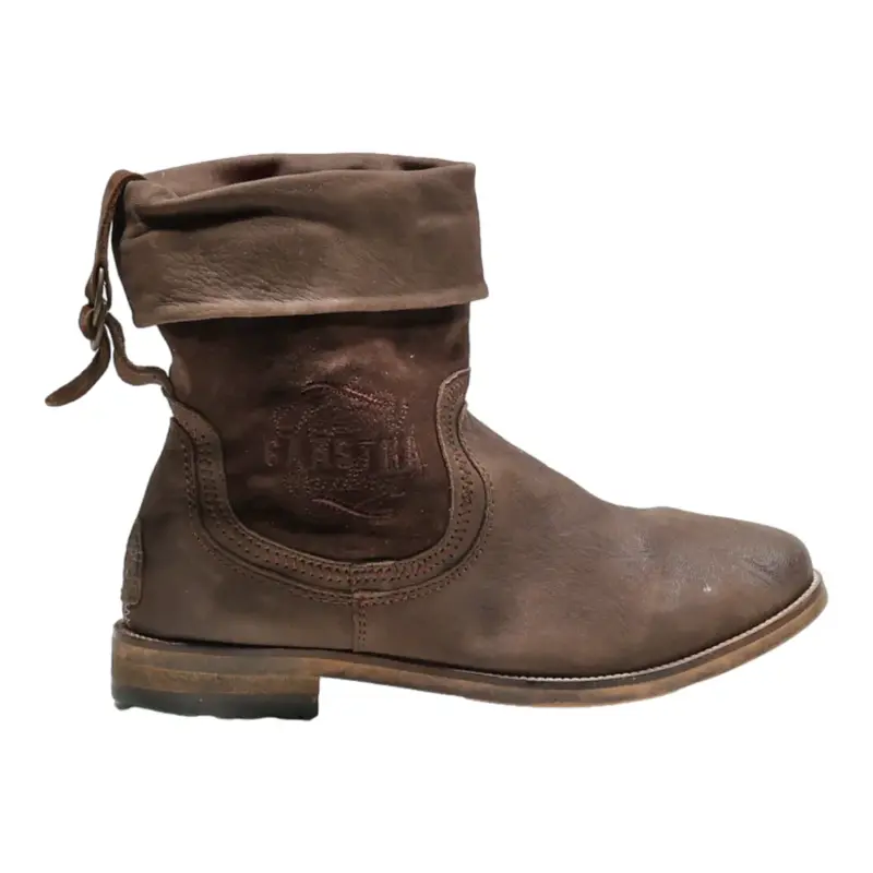 GAASTRA Ankle Boots Brown Synthetic Womens UK 7