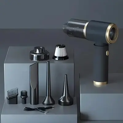 Ultra-powerful Cordless Handheld Vacuum, Portable Wireless Vacuum Cleaner, Rechargeable High Power Blowing & Suction Vacuum C...