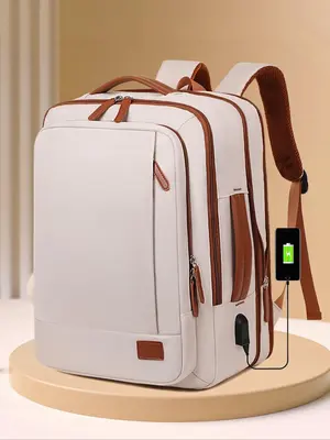 Simple Carry on Travel Backpack, Travel Accessories, Casual Matching 40l Personal Item Backpack, Travel Bookbag for Weekender...