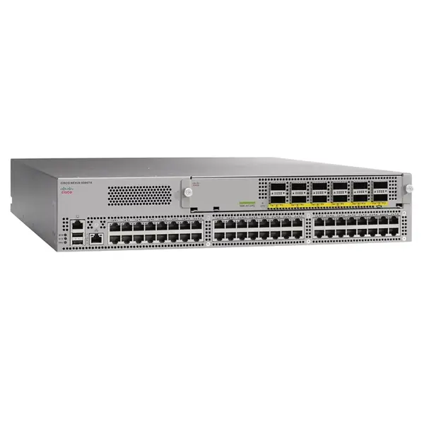 Cisco N9K-C9396TX-RF | Nexus 9000 Series 48 x Ports 10GBase-X + 12 x QSFP+ Ports Layer 3 Managed 2U Rack-Mountable Gigabit Et...