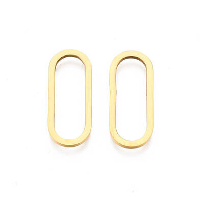 Ion Plating(IP) 201 Stainless Steel Linking Rings