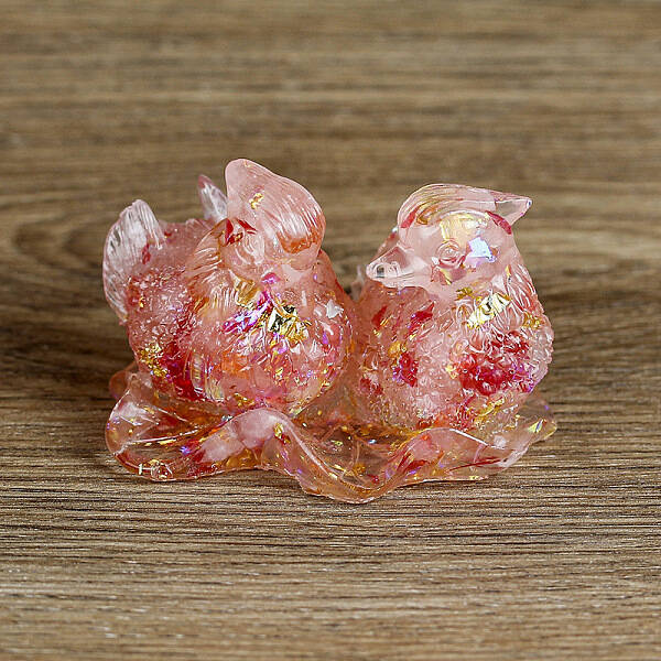 Resin Mandarin Duck Display Decoration