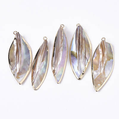 Natural Freshwater Shell Big Pendants