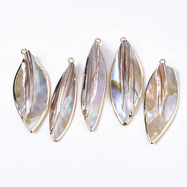 Natural Freshwater Shell Big Pendants