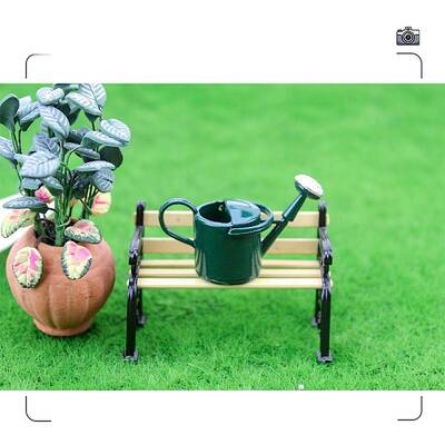 Miniature Spray Painted Alloy Watering Pot