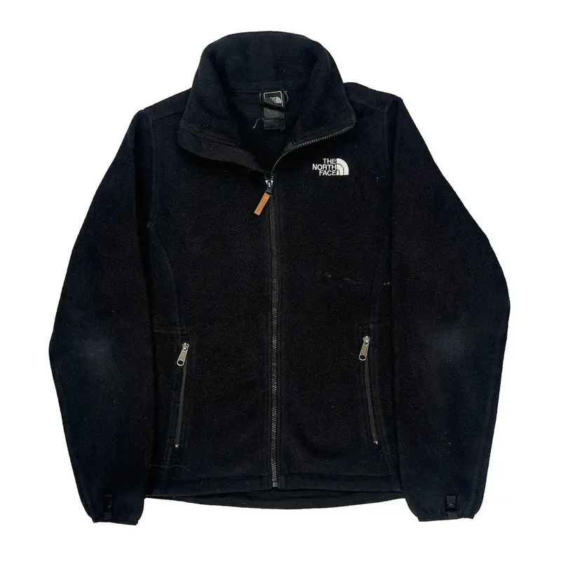 The North Face Fleece Jacket - Medium Black Polyester