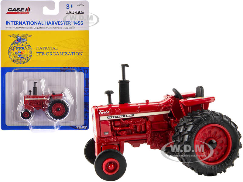 International Harvester 1456 Tractor Red \