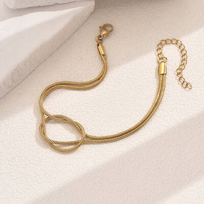 304 Stainless Steel Snake Chain Bracelets
