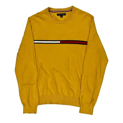 Tommy Hilfiger Jumper - Large Yellow Cotton