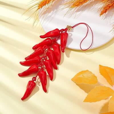 Acrylic Pepper Pendant Decorations