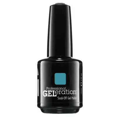 Jessica GELeration Colors Semi-Permanent Nail Polish GEL-1100 Faux Fur Blue 15 ml