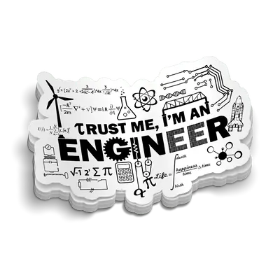 Engineer Hard Hat Decal