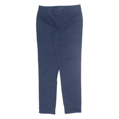 TOMMY HILFIGER Hampton Trousers Blue Slim Tapered Womens W38 L30