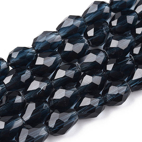 Transparent Glass Bead Strands