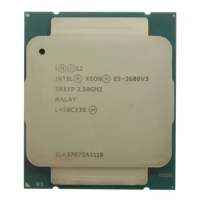 SR1XP Intel Xeon Processor E5-2680 v3 30M Cache, 2.50 GHz