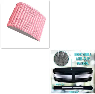 Back Stretcher Pillow Neck Lumbar Support Massager For Neck Waist Back Sciatica Herniated Disc Pain Relief Massage Relaxation...