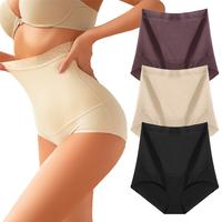FINETOO Womens Lace High Waisted Tummy Control Underwear No Show Full Coverage Stretchy Boxer Briefs Comfy Hourglass Panties ...