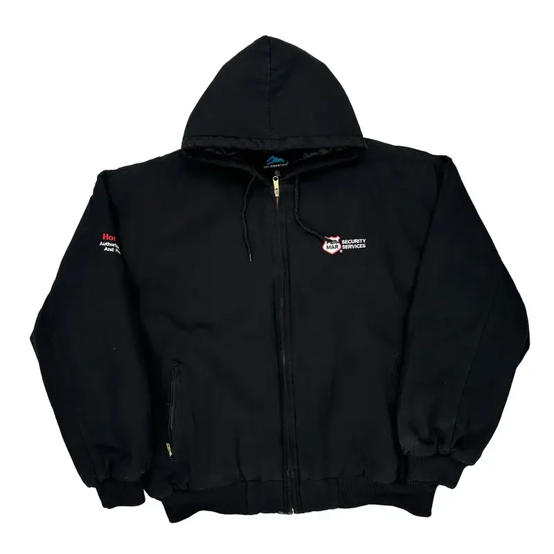 Security Services Tri-Mountain Jacket - 3XL Black Polyester