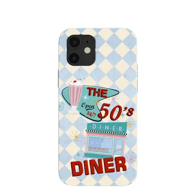 Powder Blue The 50s Diner iPhone 12/ iPhone 12 Pro Case