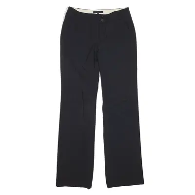 TOMMY HILFIGER Golf Trousers Black Regular Straight Nylon Womens W28 L30