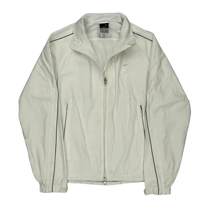 Clima-Fit Nike Jacket - Medium White Polyester