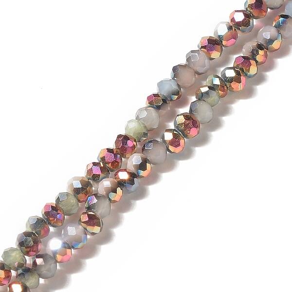 Electroplated Glass Beads Strands