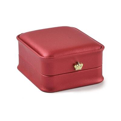 PU Leather Necklace Pendant Gift Boxes
